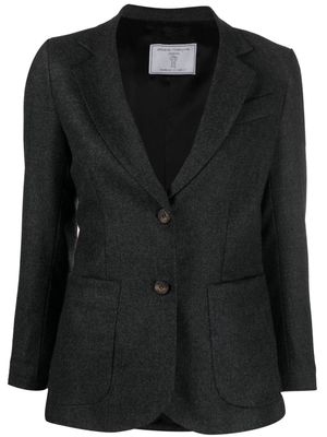 Société Anonyme single-breasted wool blazer - Grey