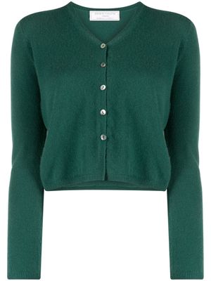 Société Anonyme V-neck ribbed-knit cardigan - Green