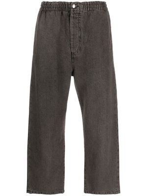 Société Anonyme wide-leg cropped jeans - Brown