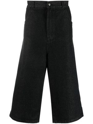 Société Anonyme wide-leg cropped trousers - Black