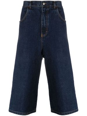 Société Anonyme wide-leg cropped trousers - Blue