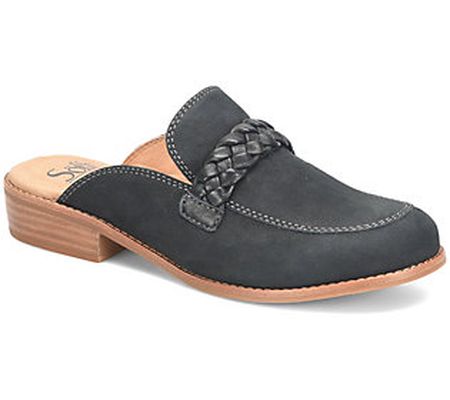 Sofft Leather Backless Loafer - Nels