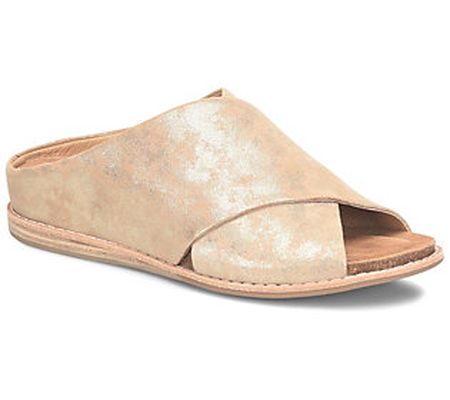 Sofft Leather Slide Sandal - Bolina