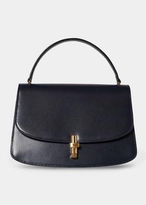Sofia Top-Handle Bag in Leather