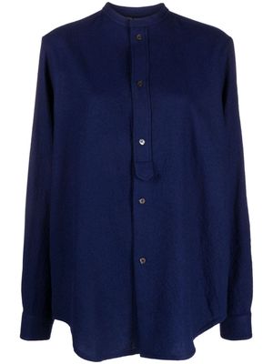 Sofie D'hoore Boyd wool shirt - Blue