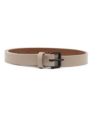 Sofie D'hoore buckle-fastening leather belt - Brown