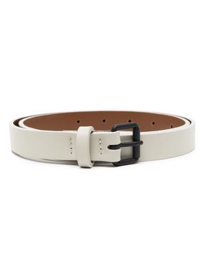 Sofie D'hoore buckled leather belt - Grey