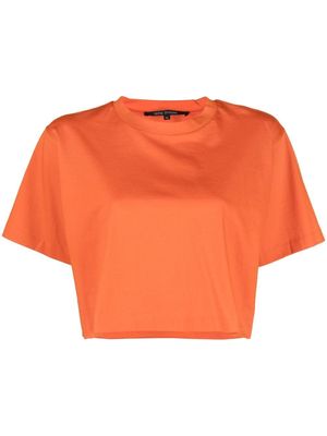 Sofie D'hoore crew neck short-sleeved cropped T-shirt - Orange