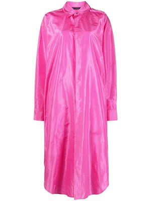 Sofie D'hoore Dabbs silk shirt dress - Pink