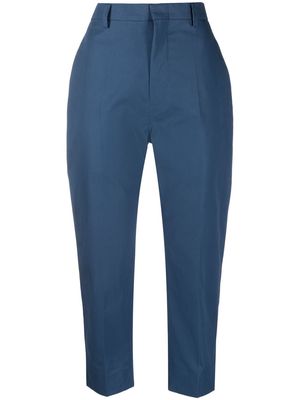 Sofie D'hoore high-rise cropped trousers - Blue