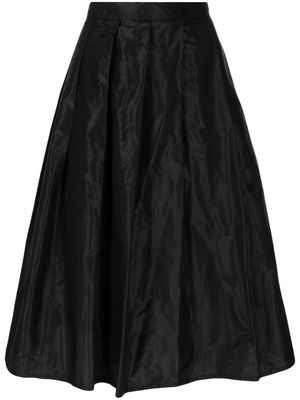 Sofie D'hoore high-shine finish full skirt - Black