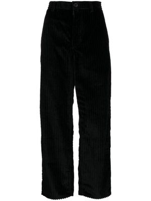 Sofie D'hoore high-waist corduroy flared trousers - Black