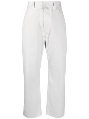 Sofie D'hoore high-waisted straight leg trousers - Grey