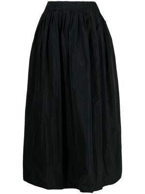 Sofie D'hoore invert-pleated midi skirt - Black