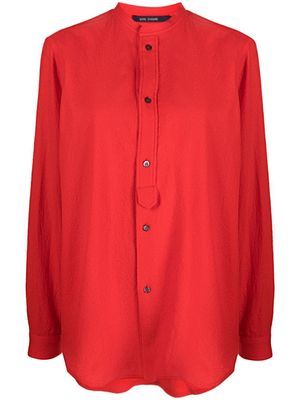 Sofie D'hoore long-sleeve wool shirt - Red