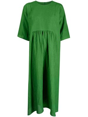 Sofie D'hoore oversized linen dress - Green