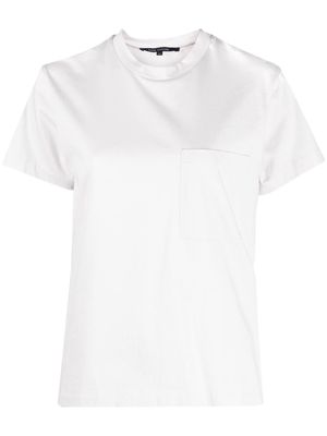 Sofie D'hoore patch-pocket cotton T-shirt - Neutrals