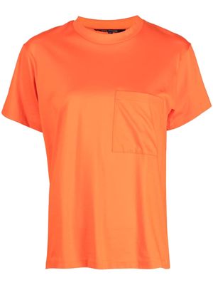 Sofie D'hoore patch-pocket cotton T-shirt - Orange