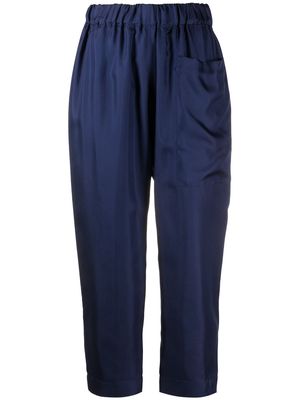 Sofie D'hoore Punch cropped trousers - Blue