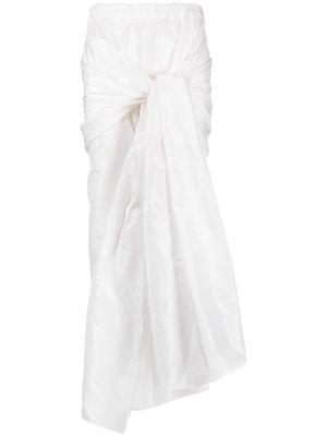 Sofie D'hoore Samoa asymmetric midi skirt - White
