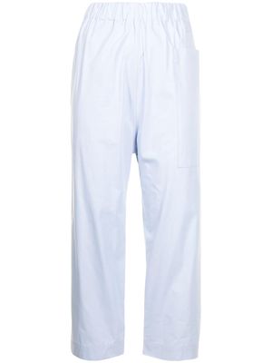 Sofie D'hoore straight-leg no seam trousers - Blue