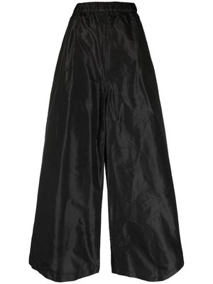 Sofie D'hoore wide-leg silk trousers - Black