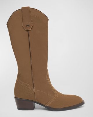 Soft Suede Western Boots