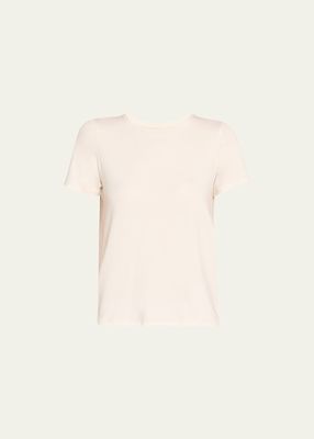 Soft Touch Short-Sleeve Semi Relaxed Crewneck Tee