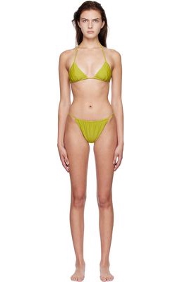 softandwet SSENSE Exclusive Green Bikini