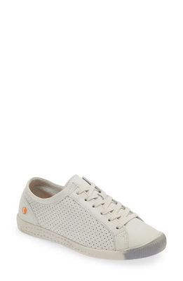 Softinos by Fly London Ica Sneaker in 025 White Smooth Leather 