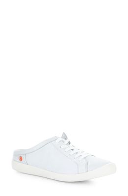 Softinos by Fly London Idle Sneaker in White Smooth Leather