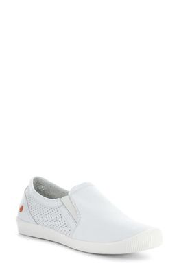 Softinos by Fly London Iloa Sneaker in White Smooth 