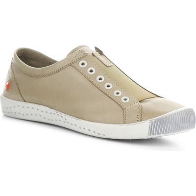 Softinos by Fly London Irit Low Top Sneaker in Sludge Washed 