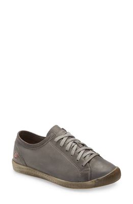 Softinos by Fly London Isla Sneaker in 052 Forest Green Leather