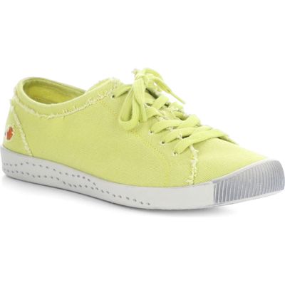 Softinos by Fly London Isla Sneaker in Lime