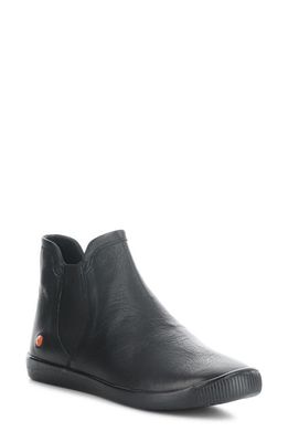 Softinos by Fly London Itzi Chelsea Boot in Black Smooth Leather