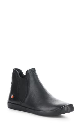 Softinos by Fly London Itzi Chelsea Boot in Black Supple Leather