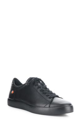 Softinos by Fly London Rick Sneaker in 000 Black Supple Leather