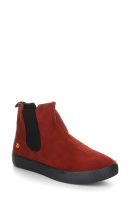 Softinos by Fly London Saha Bootie in Red Leather
