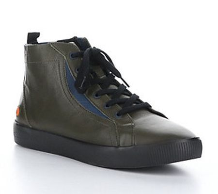 Softino's Lace Up High Top Sneakers - Shyl