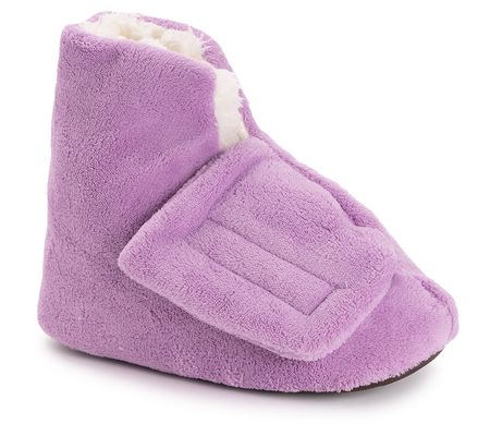 Softones by Muk Luks Women's Adjustable Bootie Slippers