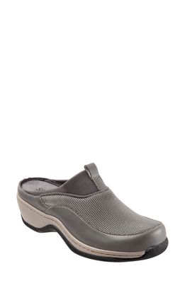 SoftWalk® Aberdeen Mule in Dark Grey 