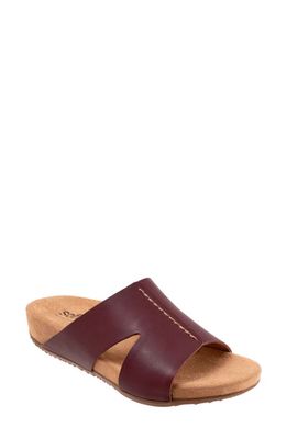 SoftWalk® Beverly Sandal in Mahogany