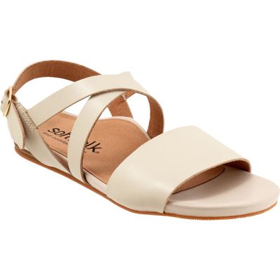 SoftWalk® Cali Sandal in Ivory 