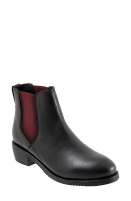 SoftWalk Rana Chelsea Boot in Black/Red