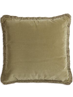 Soho Home 65x65cm square cotton cushion - Green