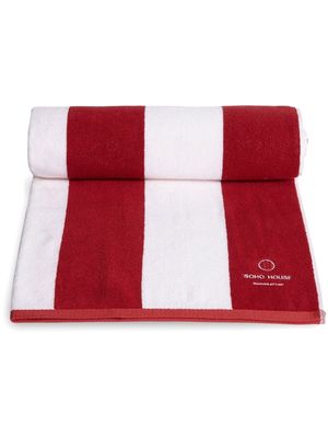 Soho Home embroidered-logo cotton pool towel