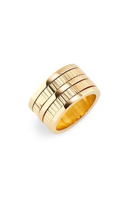SOKO Meta Spinner Ring in Gold