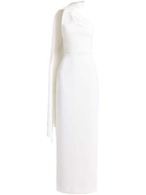 Solace London Demi one-shoulder maxi dress - Neutrals