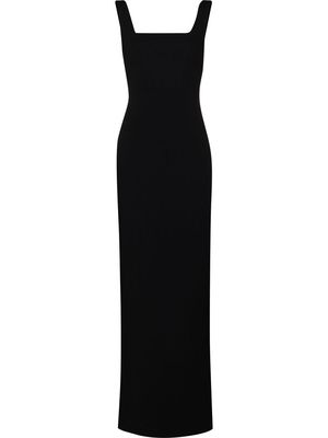 Solace London Ola square neck dress - Black
